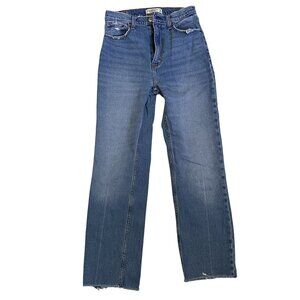 Abercrombie & Fitch The Ankle Straight Ultra High Rise Jeans Size 26/ 2R